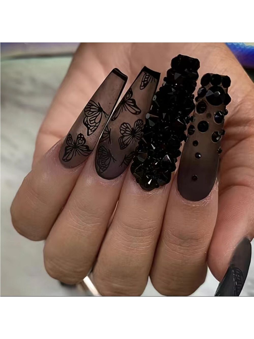 Punky Pie - Nail Junkie - full artificial nail set